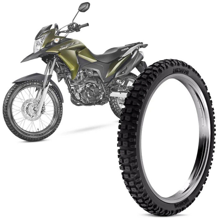 Pneu Moto Xre 190 Rinaldi Aro 19 90/90-19 52P Dianteiro RT36 Pneu Moto Xre 190 Rinaldi Aro 19 90/90-19 52P Dianteiro RT36