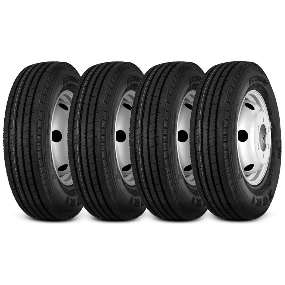 Kit 4 Pneu Xbri Aro 17.5 215/75r17.5 135/133J 16PR Ecoway Liso Rodoviário Kit 4 Pneu Xbri Aro 17.5 215/75r17.5 135/133J 16PR Ecoway Liso Rodoviário
