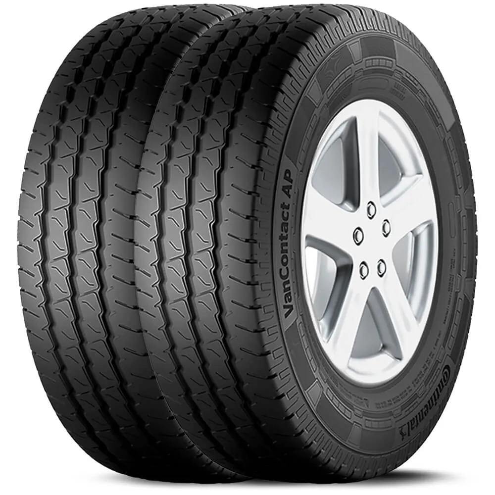 Kit 2 Pneu Aro 16 225/65R16 Continental VanContact AP 112/110R 8PR Kit 2 Pneu Aro 16 225/65R16 Continental VanContact AP 112/110R 8PR